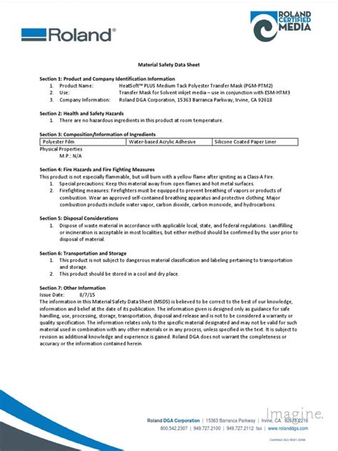 PTM2 DATA SHEET US 